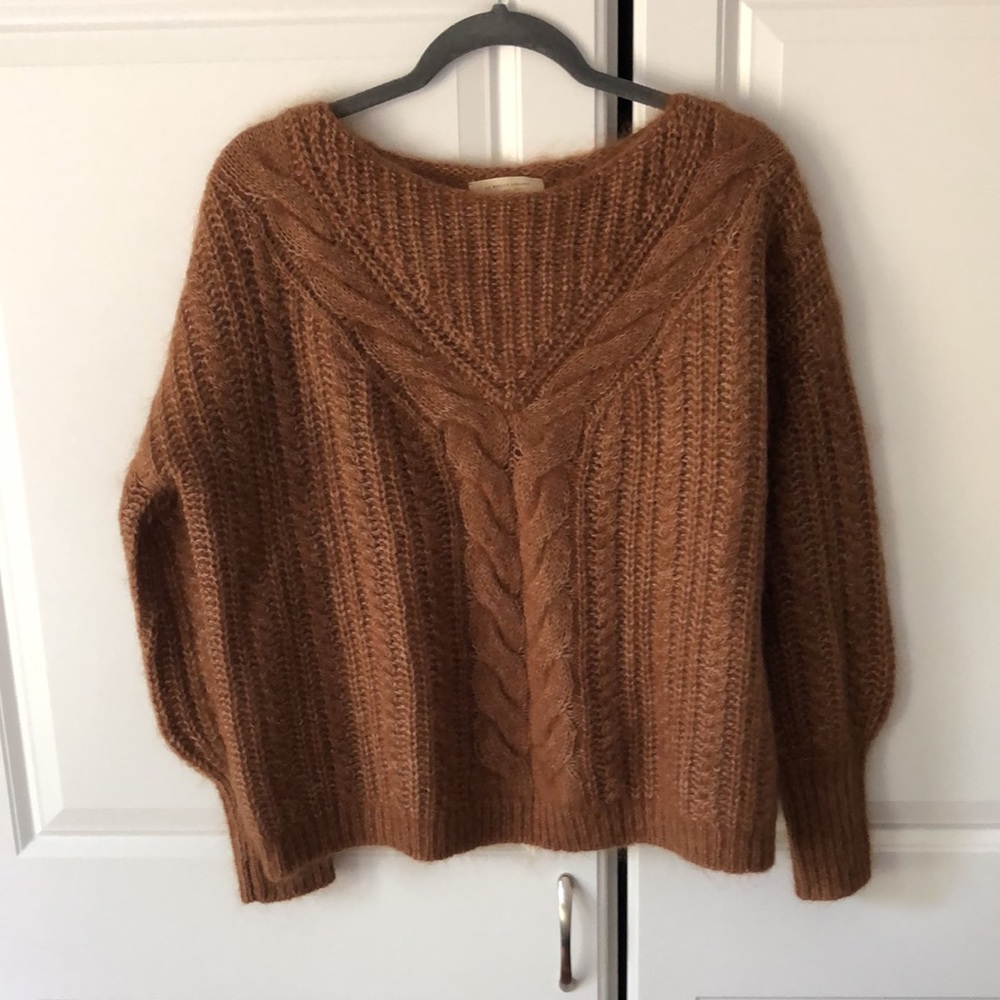 NWT Sézane Marius Knit (Camel) - Picture 2 of 7